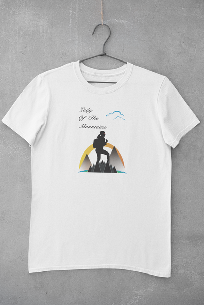 T-shirt The Mountain – Loup Amérindien – Teinture Cravate – Vert – Femme XL